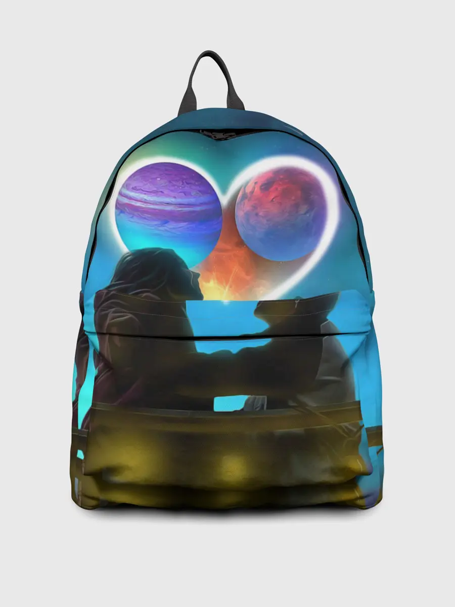 Рюкзак джинсовый / Ваня Дмитриенко Венера-Юпитер