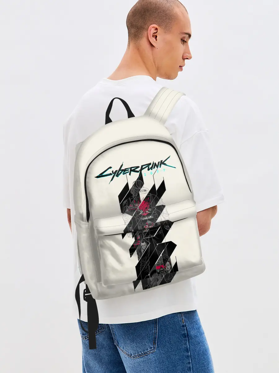 Рюкзак джинсовый / Cyberpunk 2077