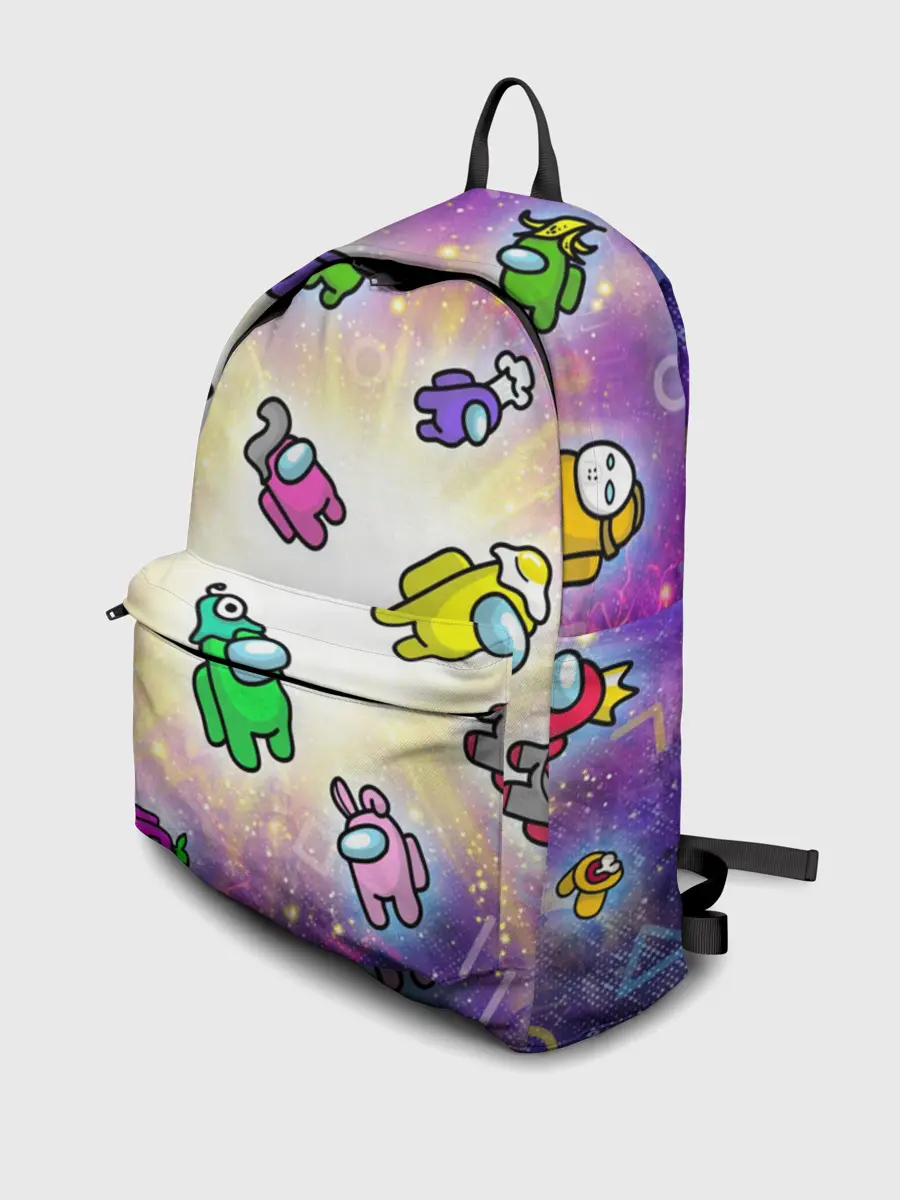 Рюкзак джинсовый / Among us - просто космос