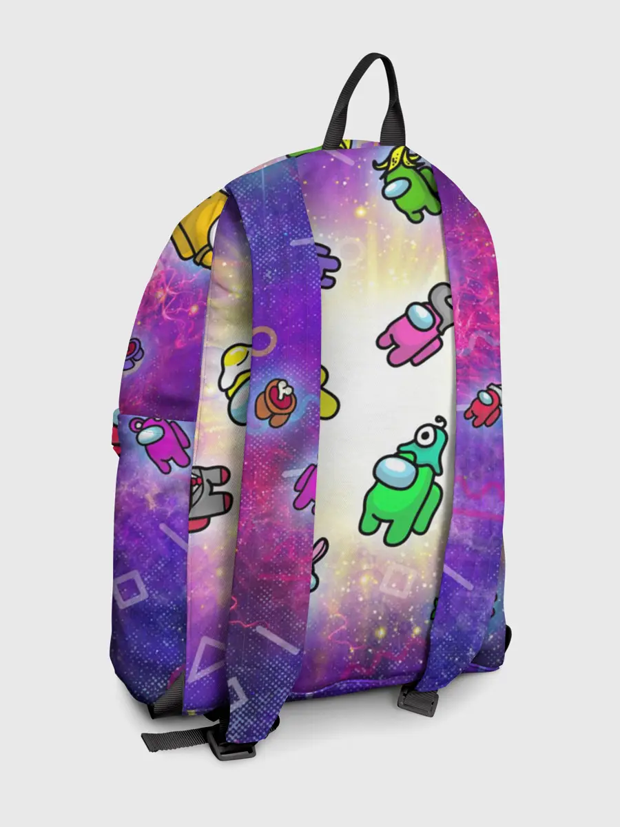 Рюкзак джинсовый / Among us - просто космос