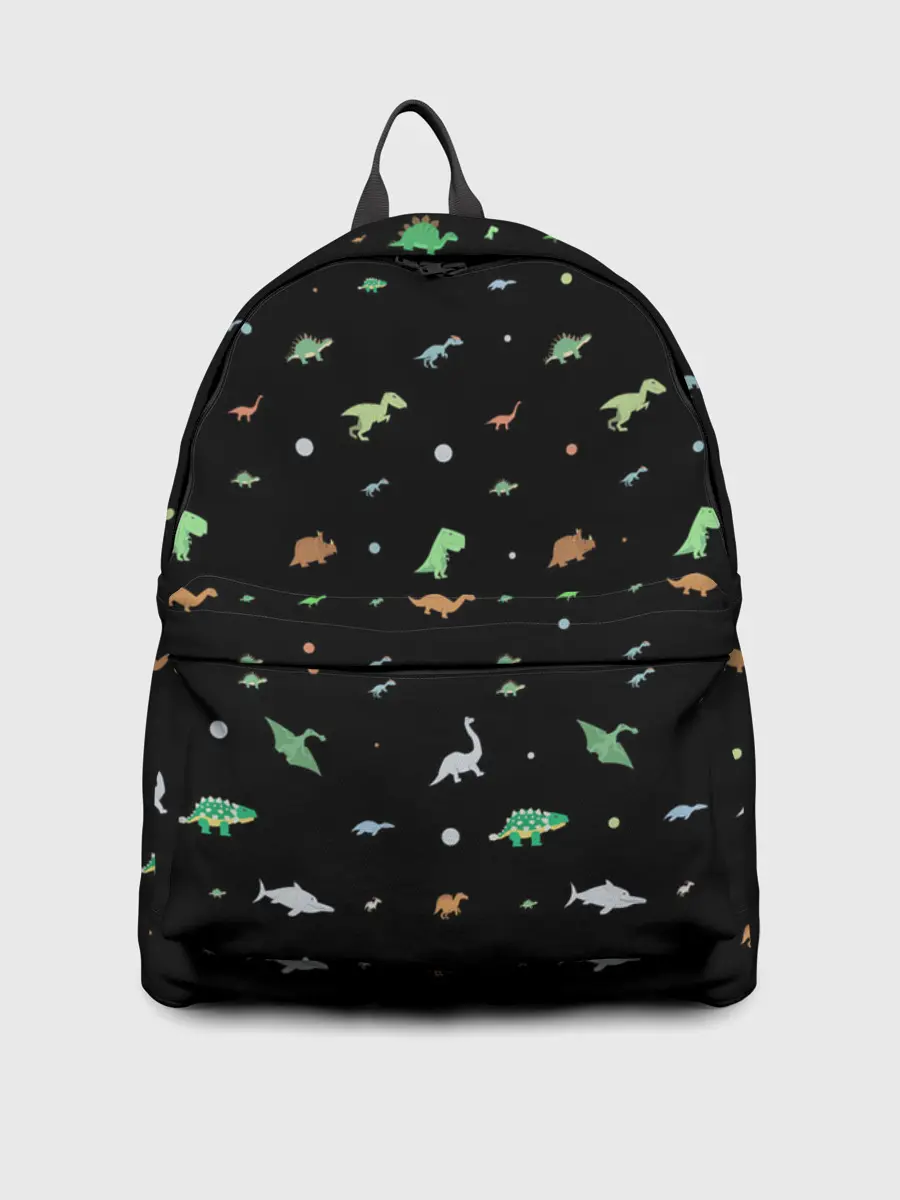 Рюкзак джинсовый / Динозаврики