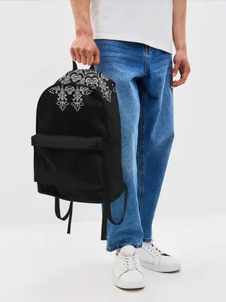 Рюкзак джинсовый / Узоры