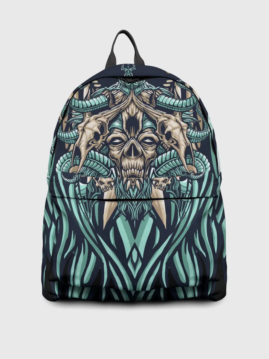 Рюкзак джинсовый / Древний зомби