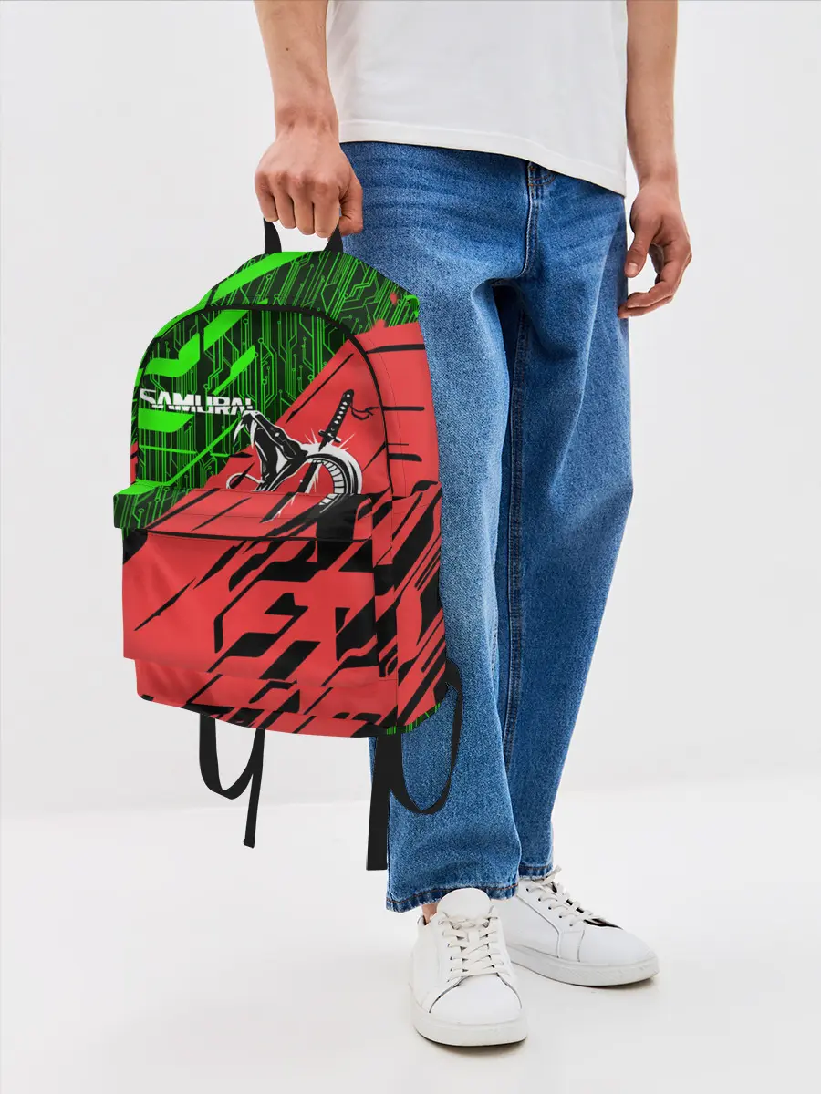 Рюкзак джинсовый / CYBERPUNK 2077