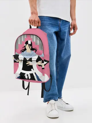 Рюкзак джинсовый / Бякуя Кучики