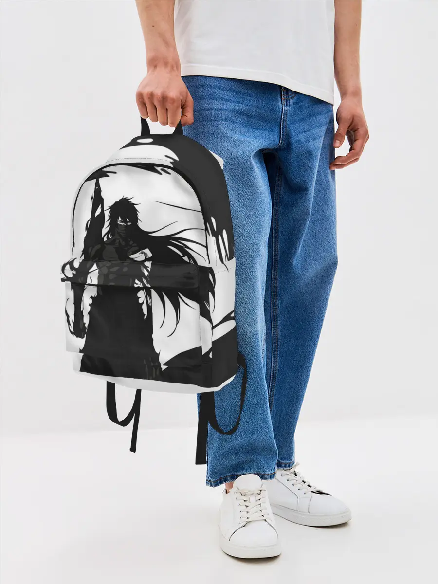 Рюкзак джинсовый / Bleach black & white