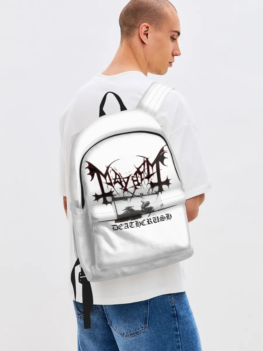 Рюкзак джинсовый / Mayhem