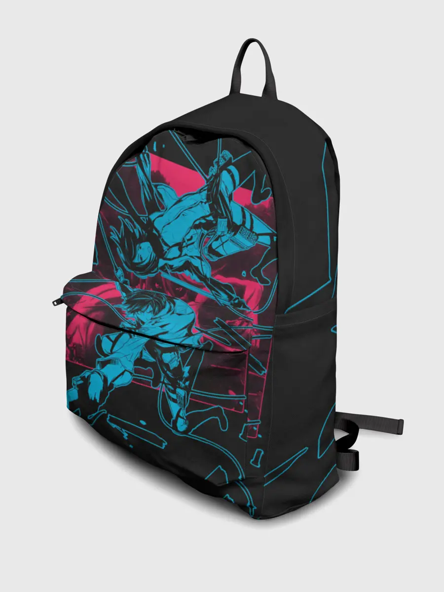 Рюкзак джинсовый / Схватка против Титанов