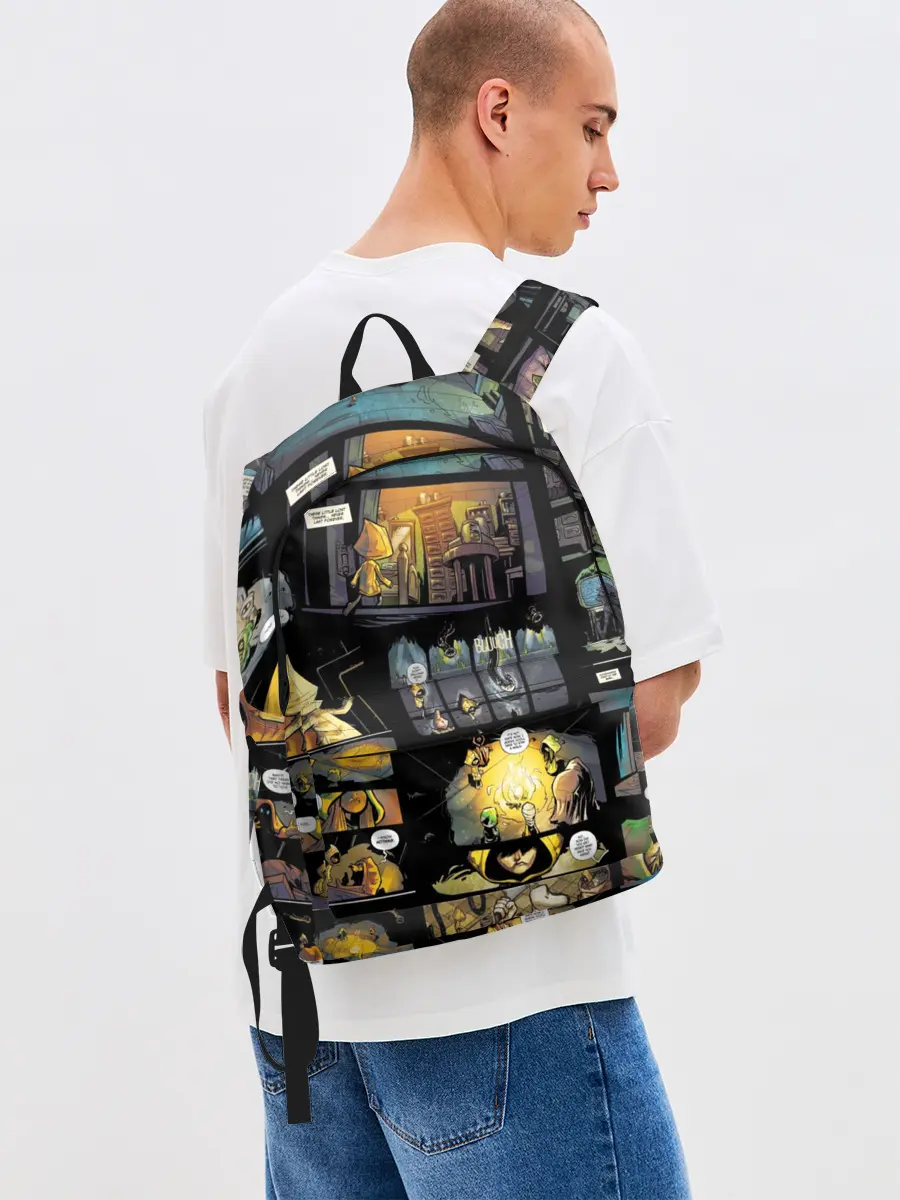 Рюкзак джинсовый / LITTLE NIGHTMARES