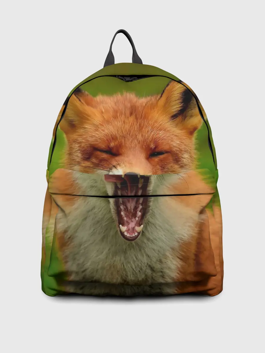 Рюкзак джинсовый / Лисица