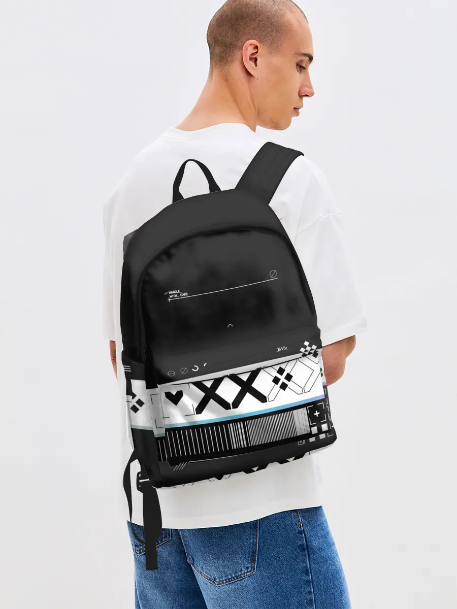 Рюкзак джинсовый / Printstream | Поток информации