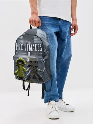 Рюкзак джинсовый / LITTLE NIGHTMARES 2