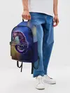 Рюкзак джинсовый / Морской конёк