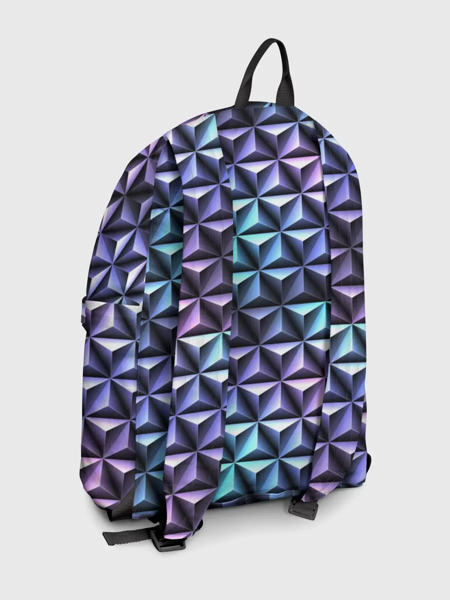 Рюкзак джинсовый / НЕОНОВАЯ СТАЛЬ