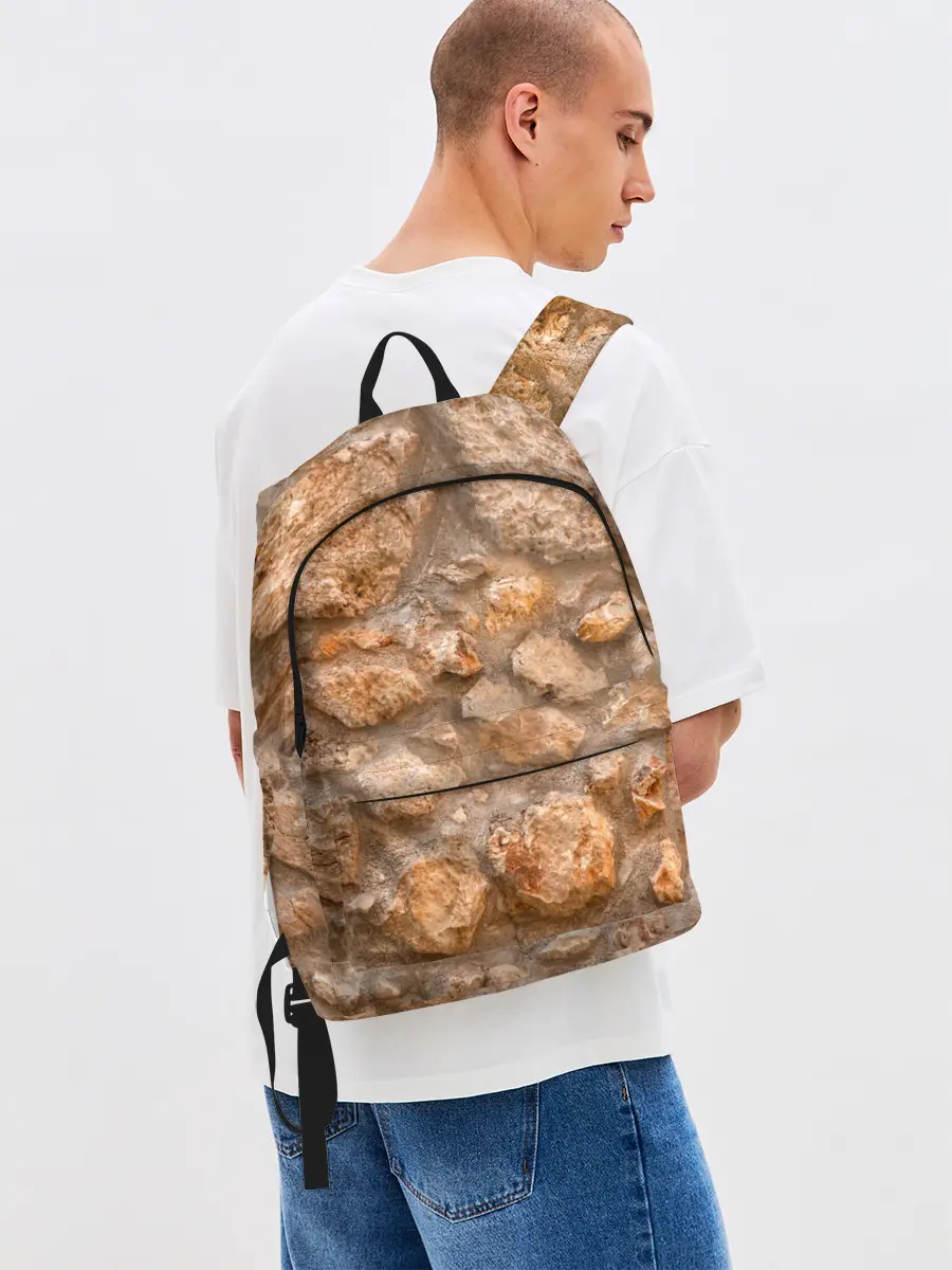 Рюкзак джинсовый / Камни