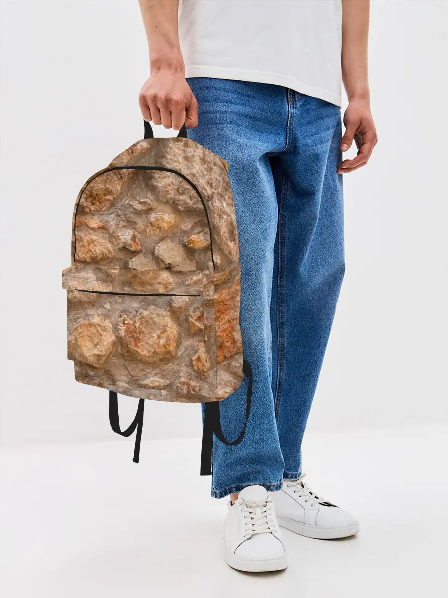 Рюкзак джинсовый / Камни