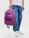 Рюкзак джинсовый / Аметистовый закат