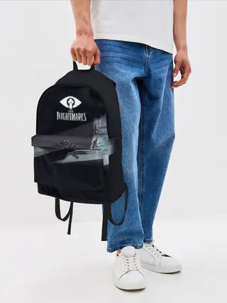 Рюкзак джинсовый / Little Nightmares Руки