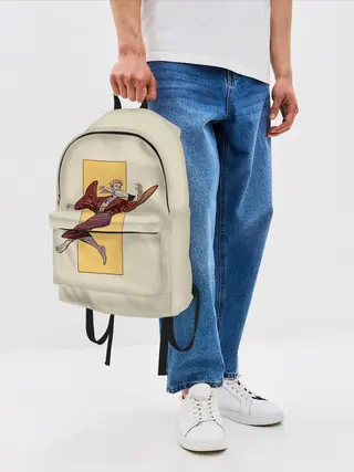 Рюкзак джинсовый / Двуликий призрак