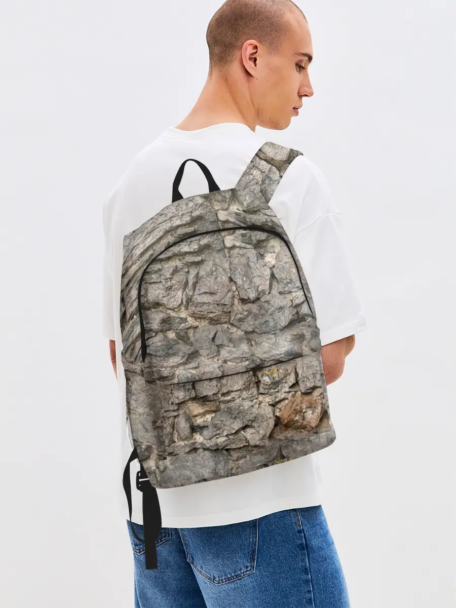 Рюкзак джинсовый / Сломанная стена