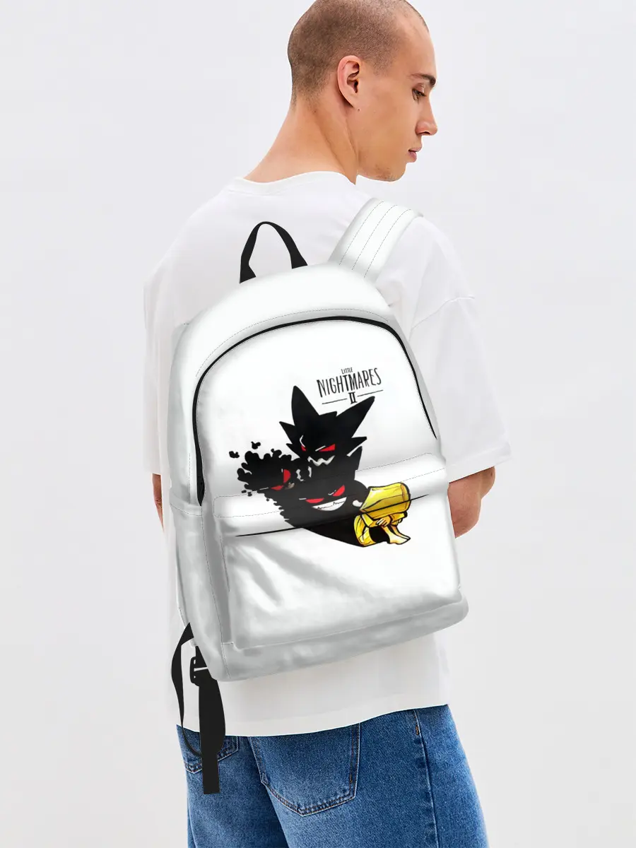 Рюкзак джинсовый / Little Nightmares 2 тень