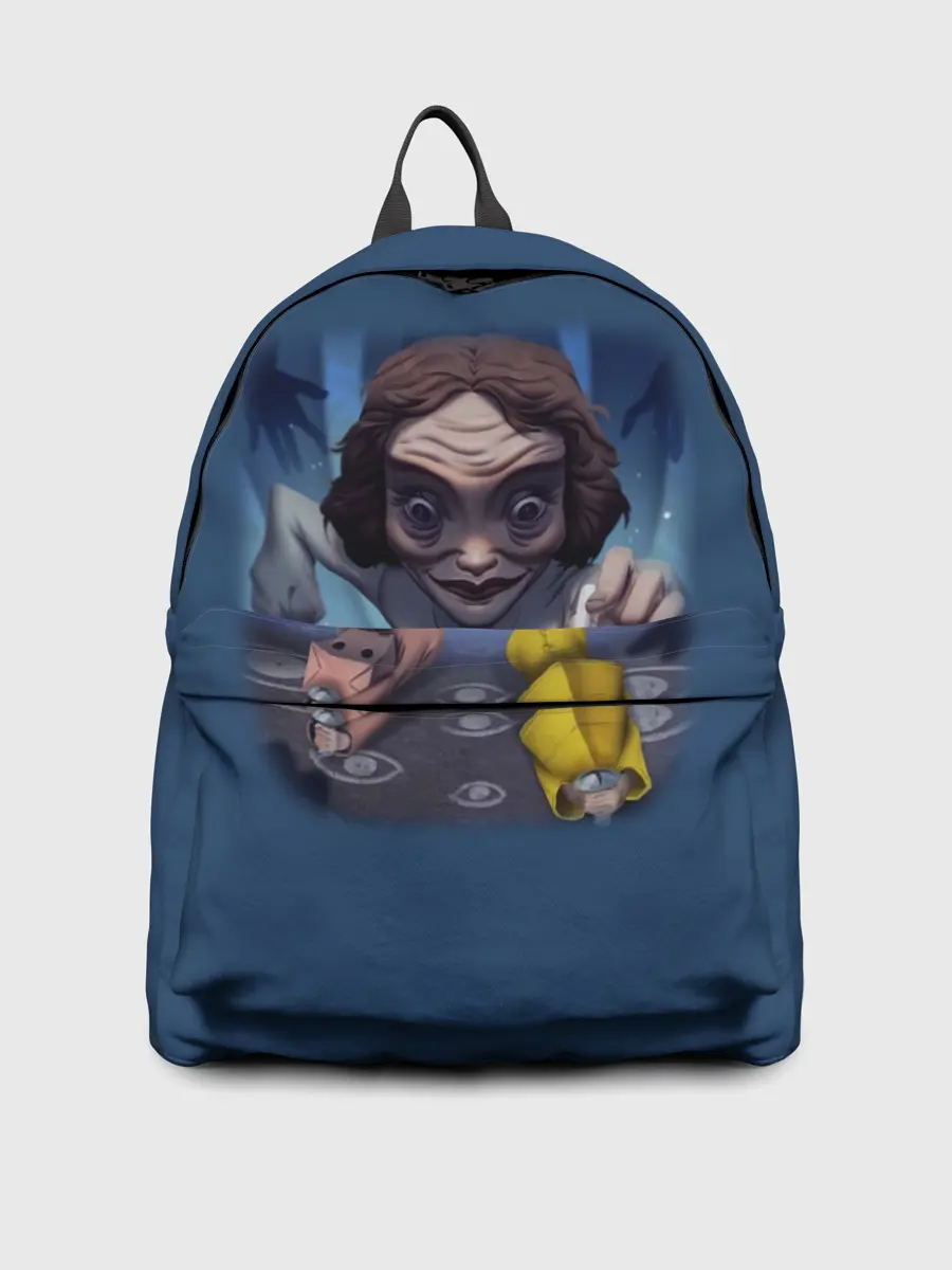 Рюкзак джинсовый / Little Nightmares 2 училка