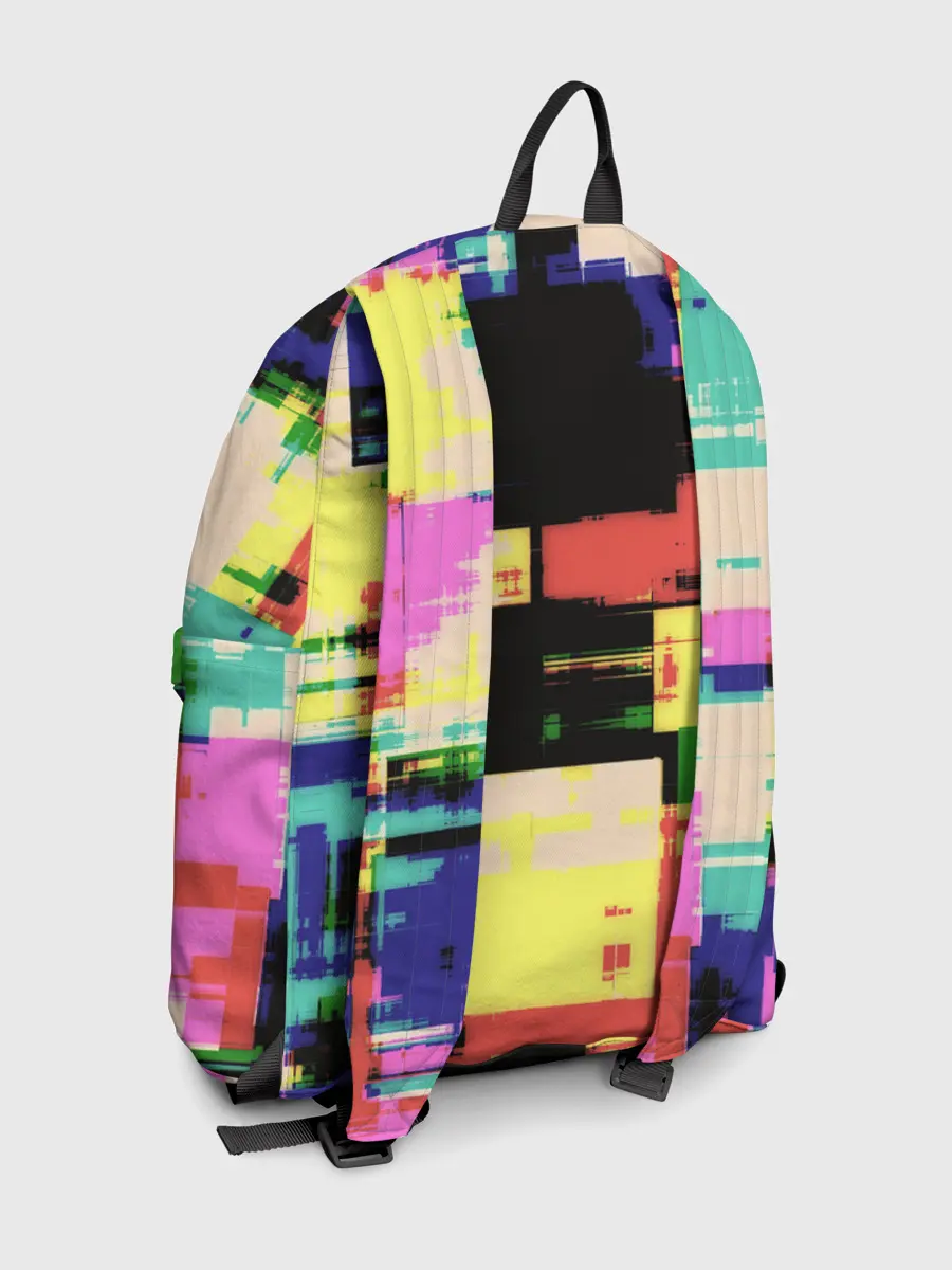 Рюкзак джинсовый / Глитч