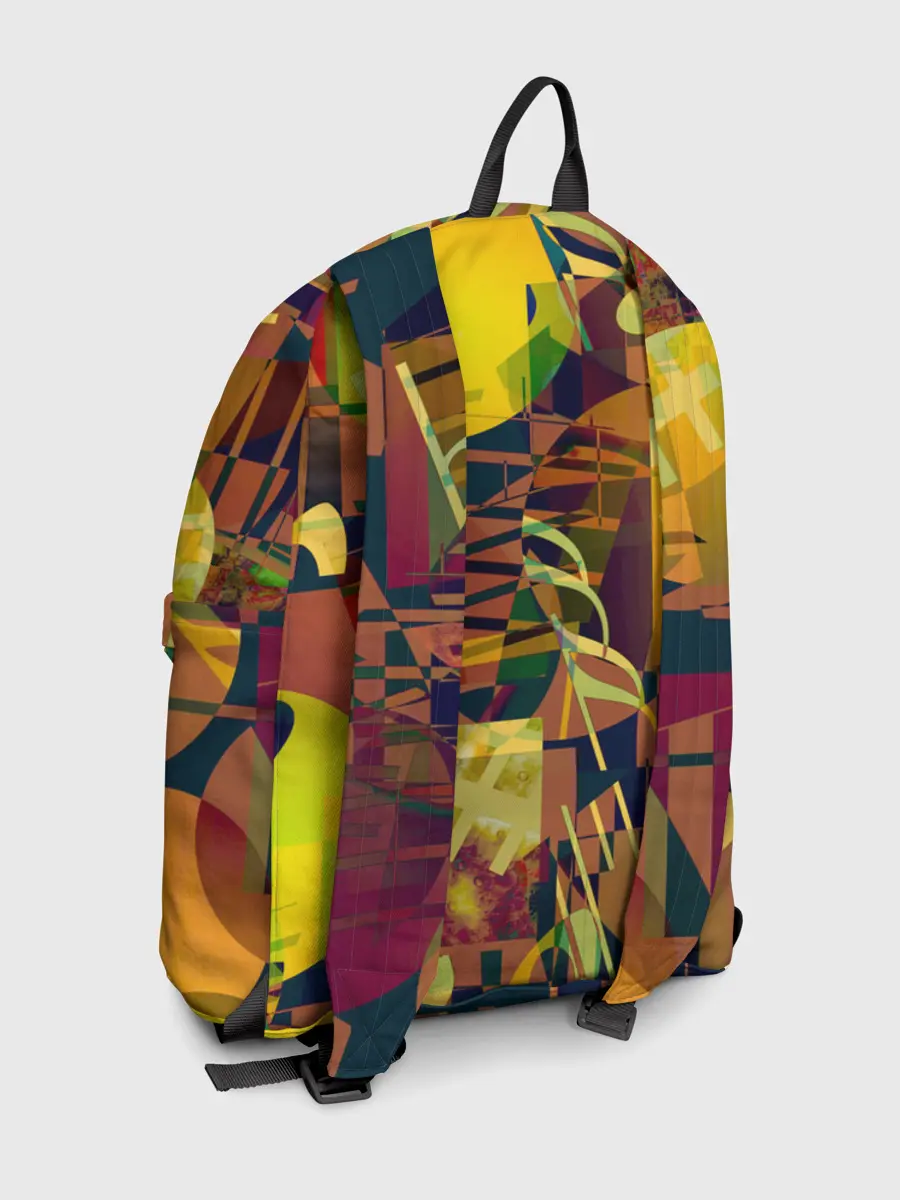 Рюкзак джинсовый / Музыкальный глитч