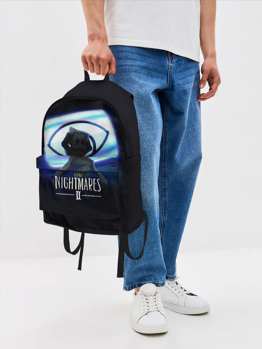 Рюкзак джинсовый / Little Nightmares 2 MONO