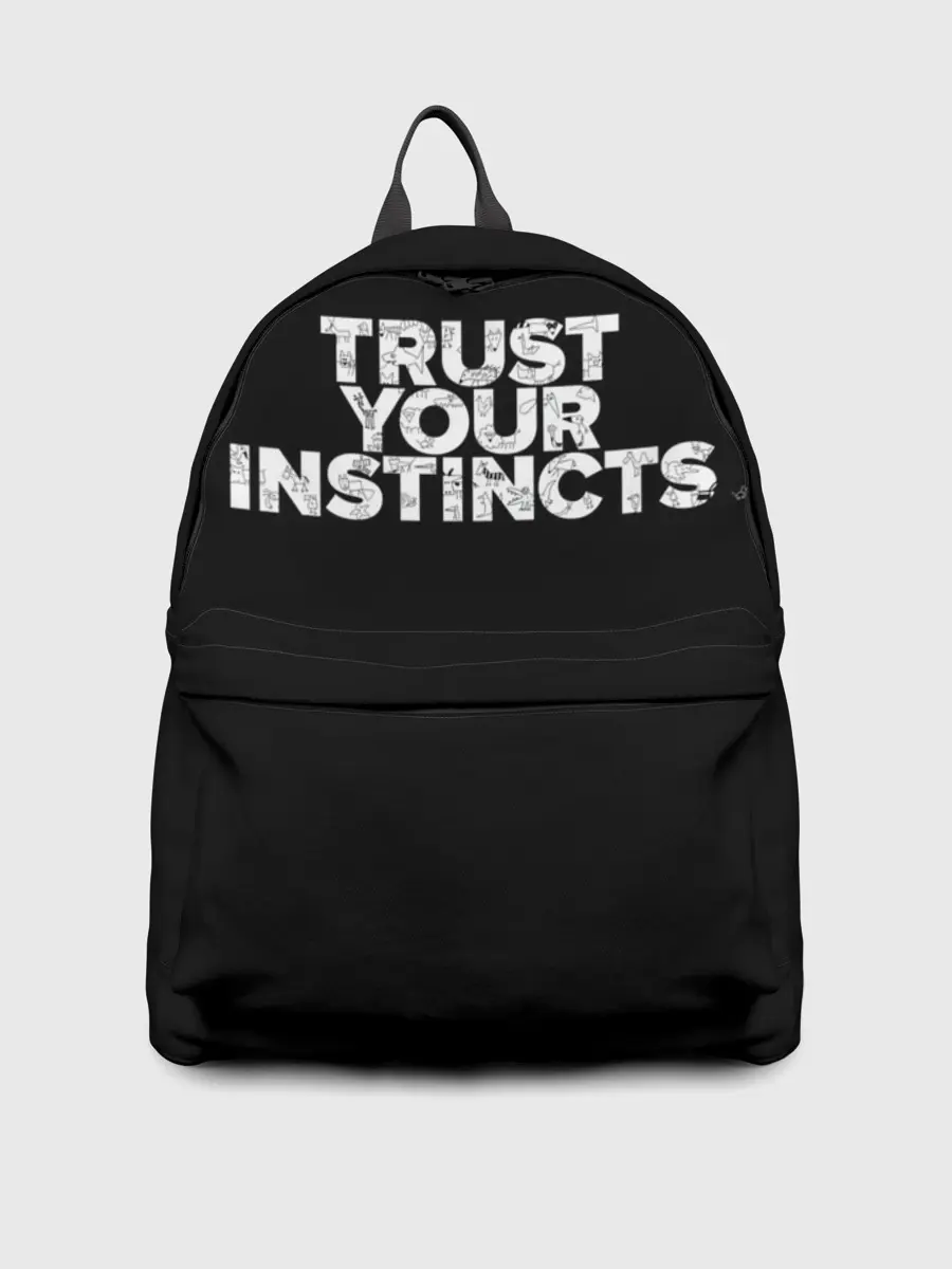 Рюкзак джинсовый / Инстинкты