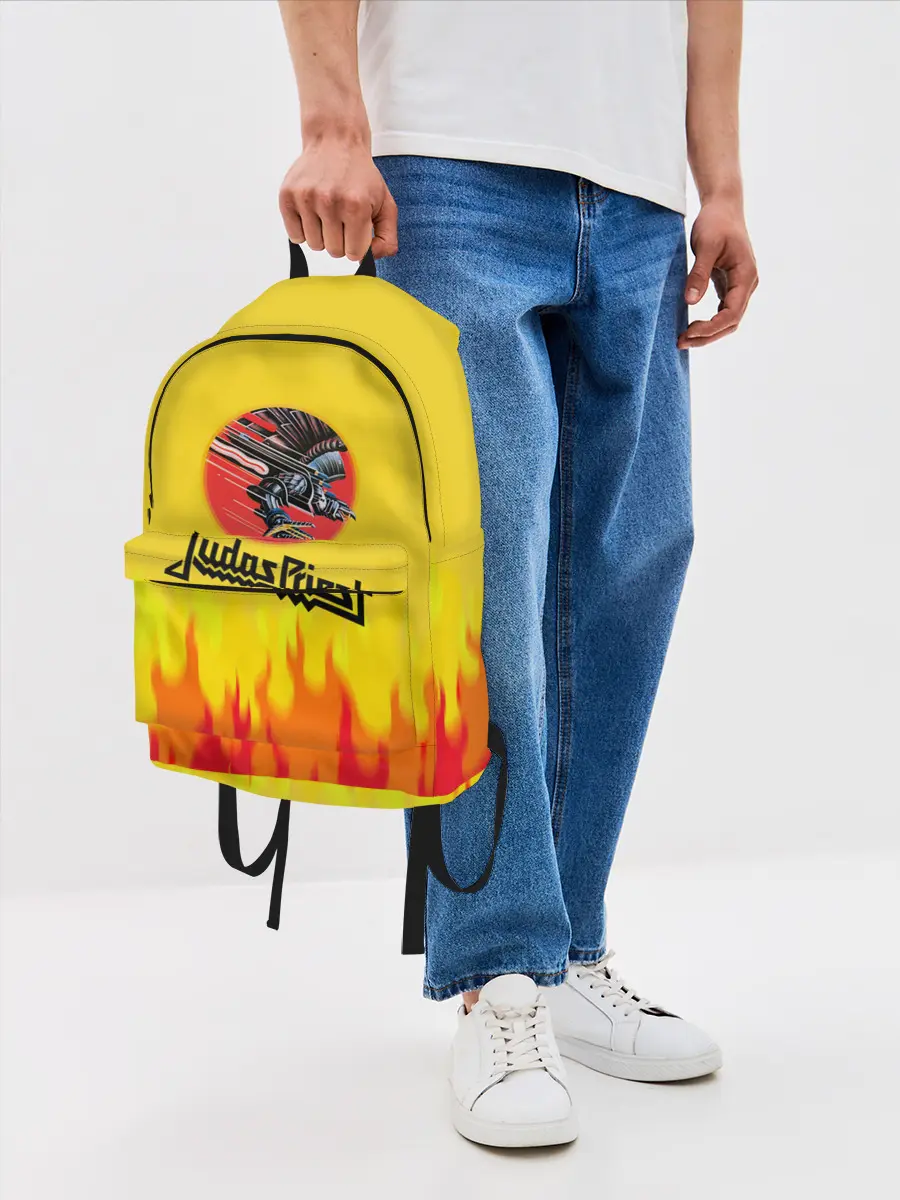 Рюкзак джинсовый / Джудас Прист: Бог металла.