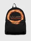 Рюкзак джинсовый / Valheim - огненный круг