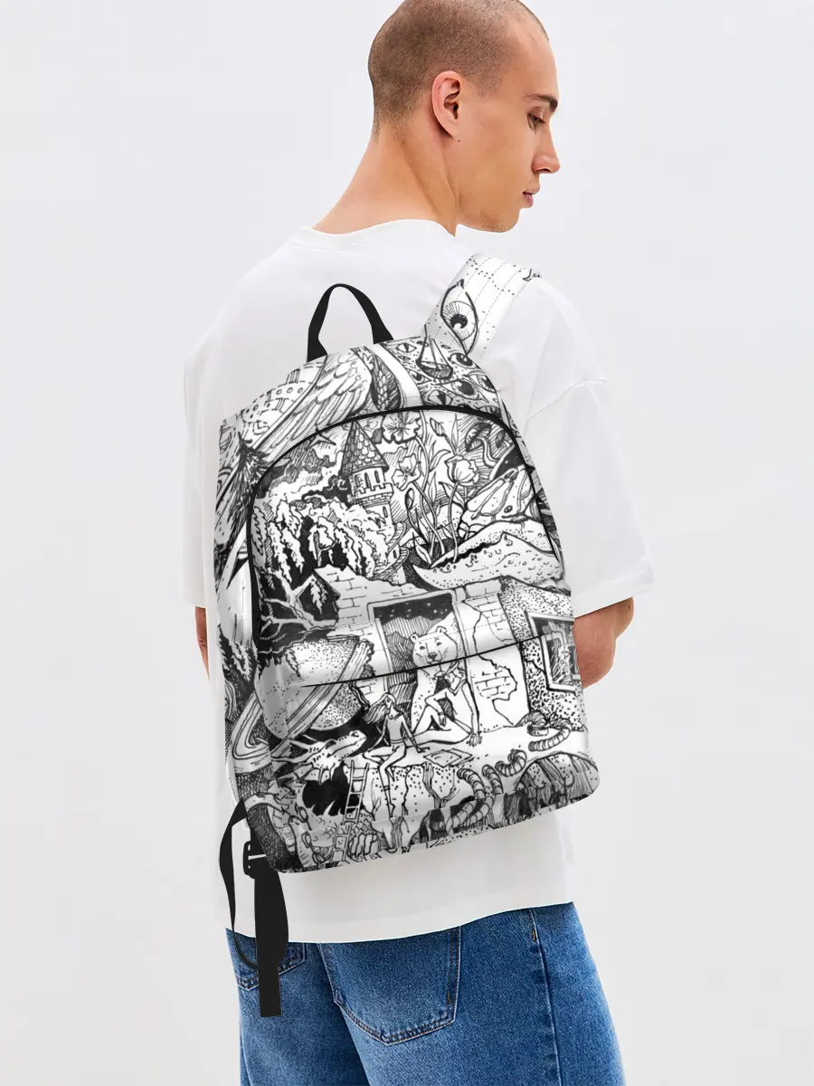 Рюкзак джинсовый / дудлогод