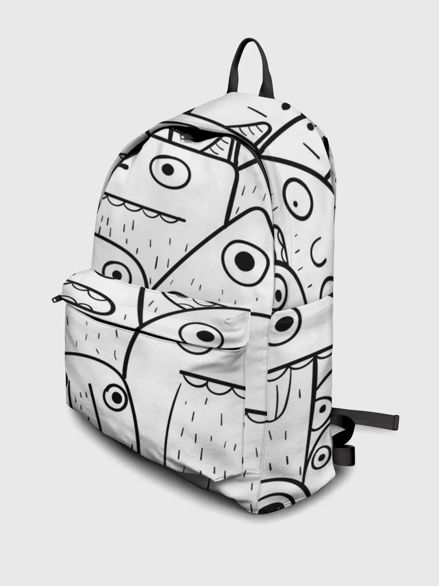 Рюкзак джинсовый / Рожицы