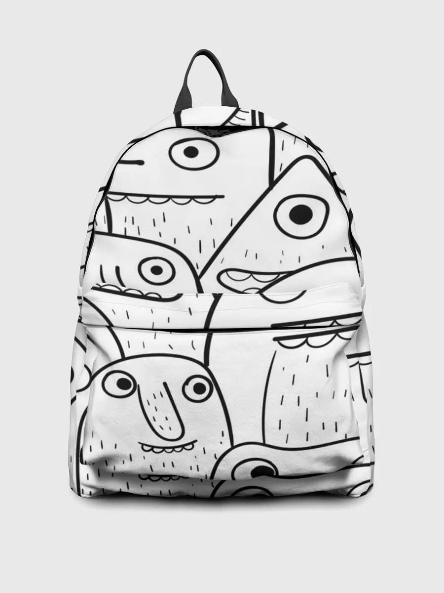 Рюкзак джинсовый / Рожицы
