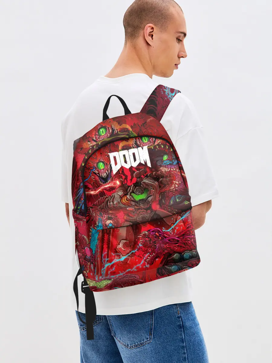 Рюкзак джинсовый / Doom | Палач Рока