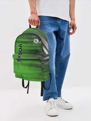 Рюкзак джинсовый / SKODA