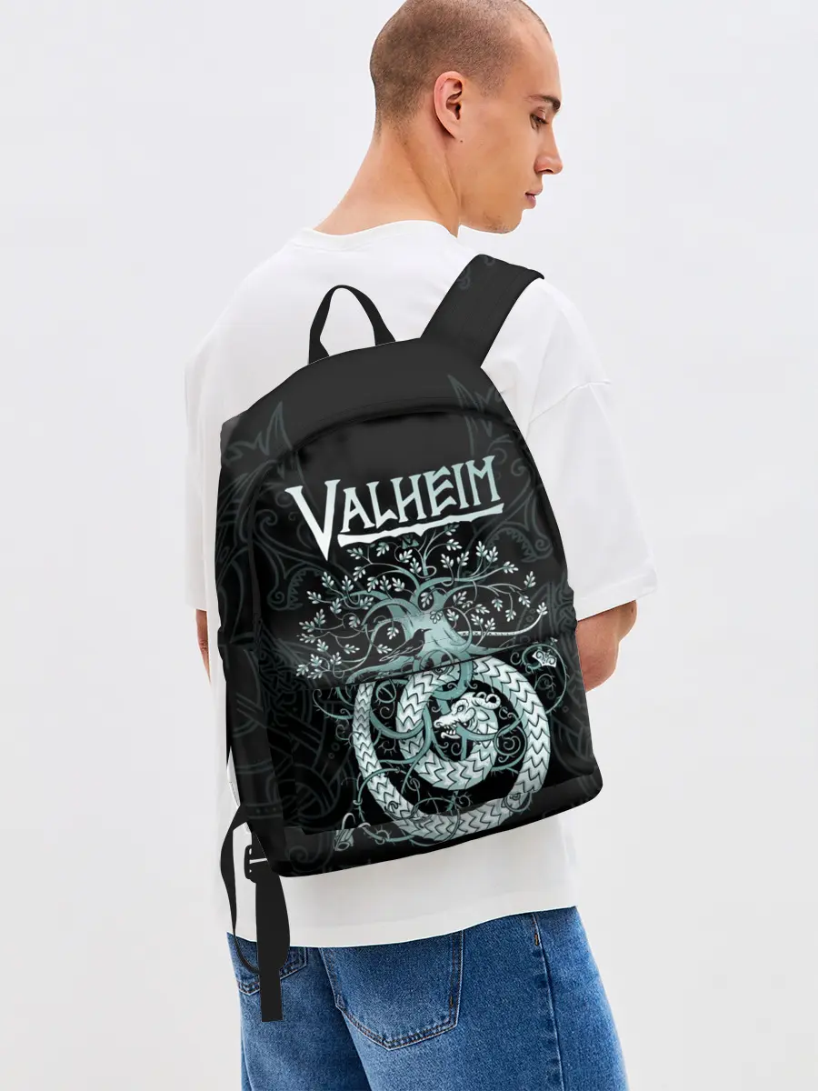 Рюкзак джинсовый / Valheim