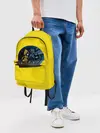 Рюкзак джинсовый / Little nightmares 2 | Yelow