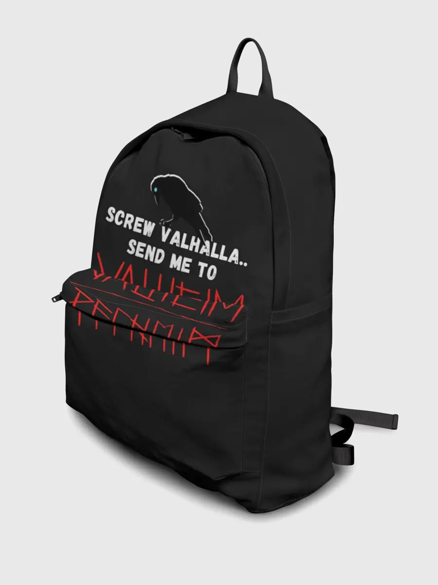 Рюкзак джинсовый / Отправьте меня в Вальхейм