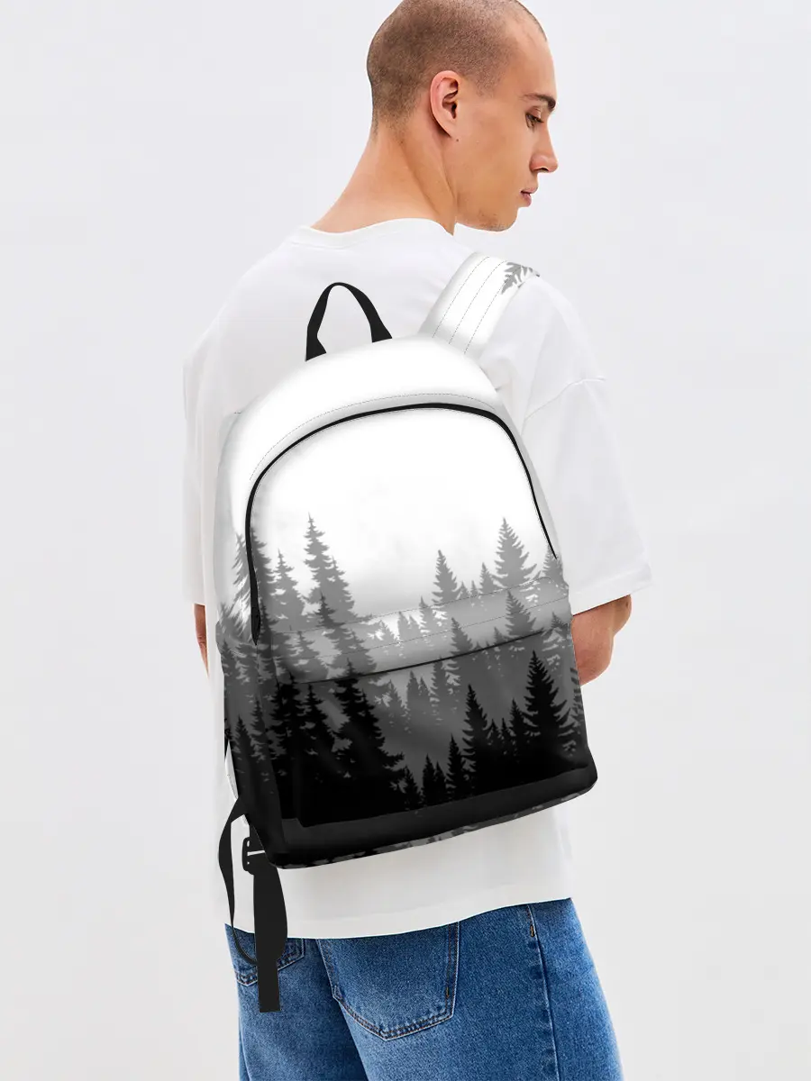 Рюкзак джинсовый / Темный Лес