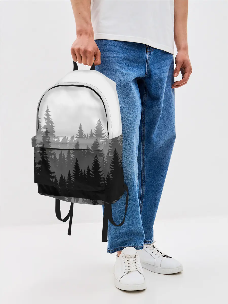 Рюкзак джинсовый / Темный Лес