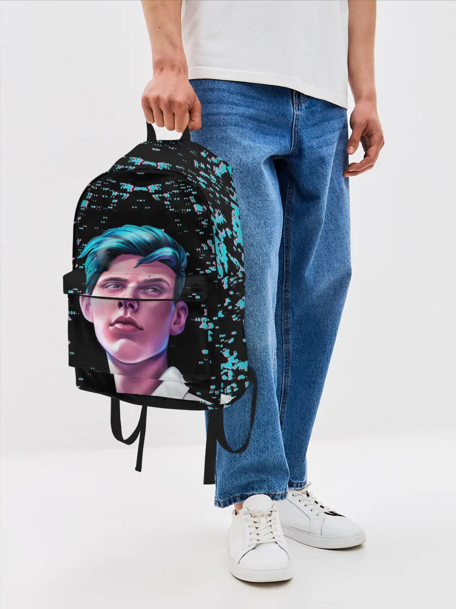 Рюкзак джинсовый / Тима Белорусских.