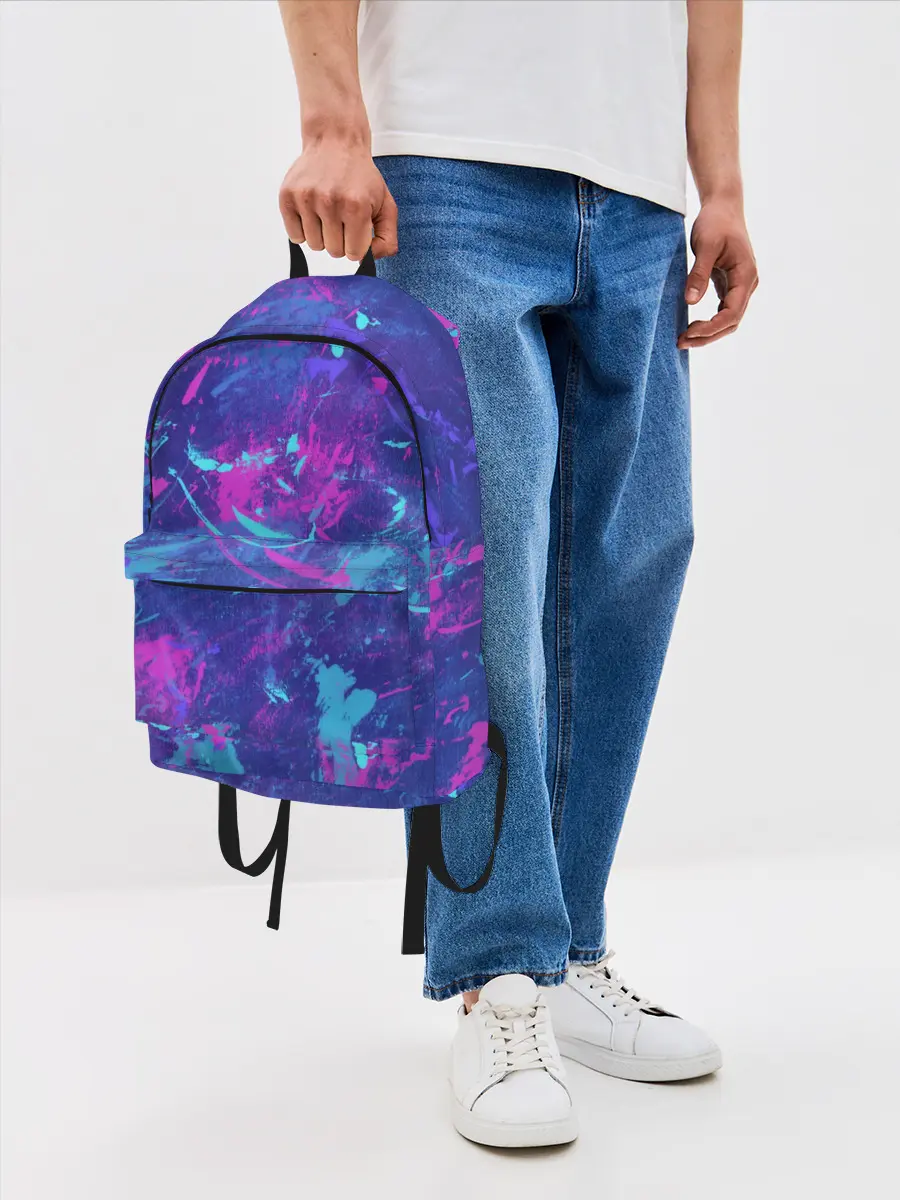 Рюкзак джинсовый / Краски