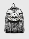 Рюкзак джинсовый / Черепа