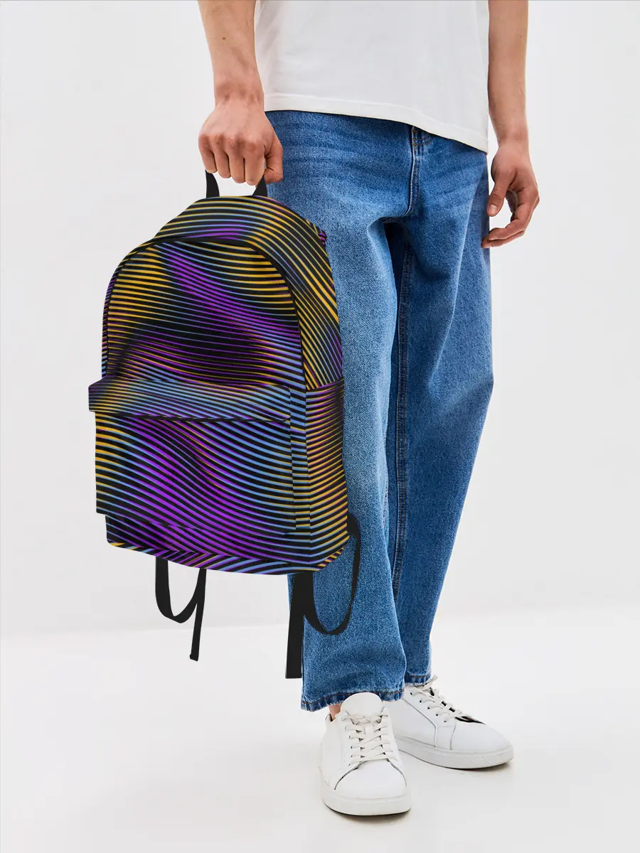 Рюкзак джинсовый / Современная абстракция