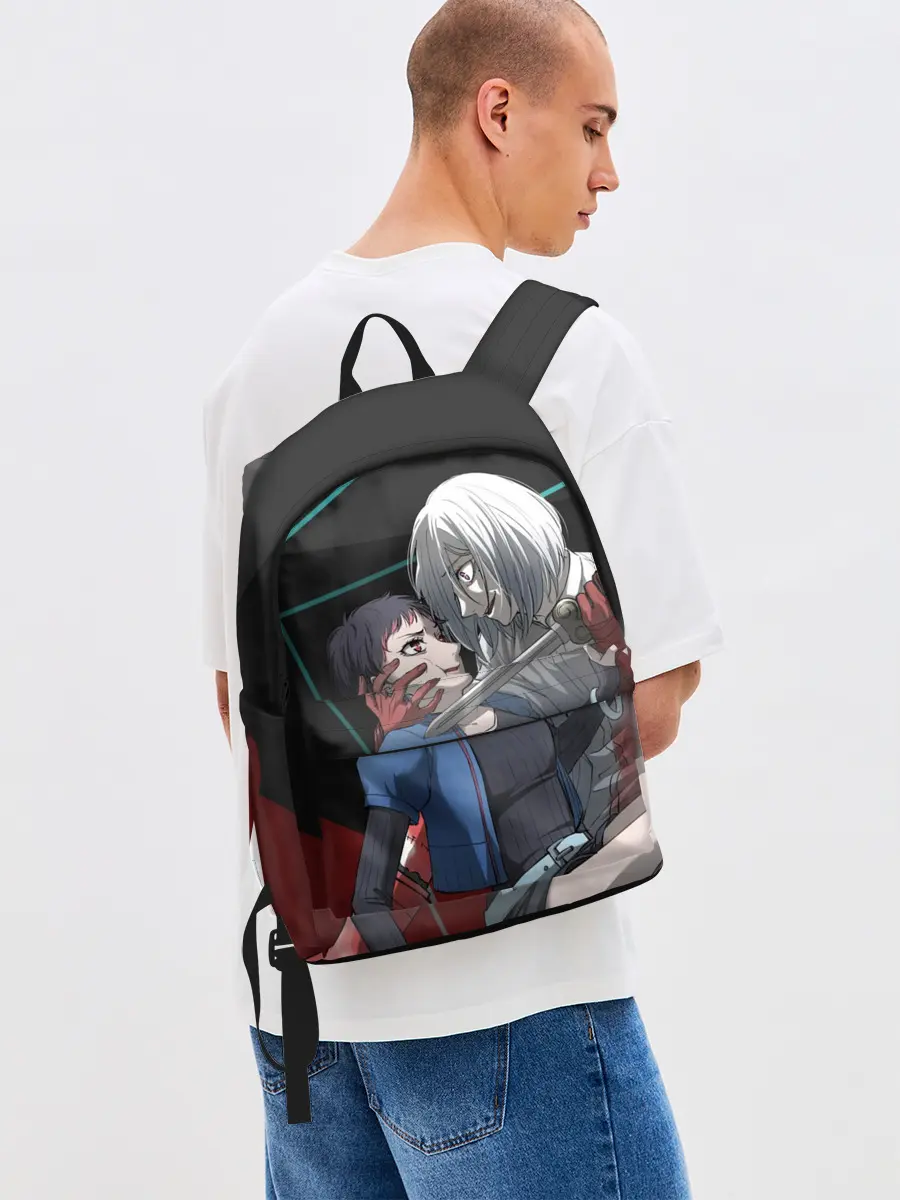 Рюкзак джинсовый / Убийца-садист