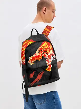 Рюкзак джинсовый / CS:GO - Howl м4а4 | Вой