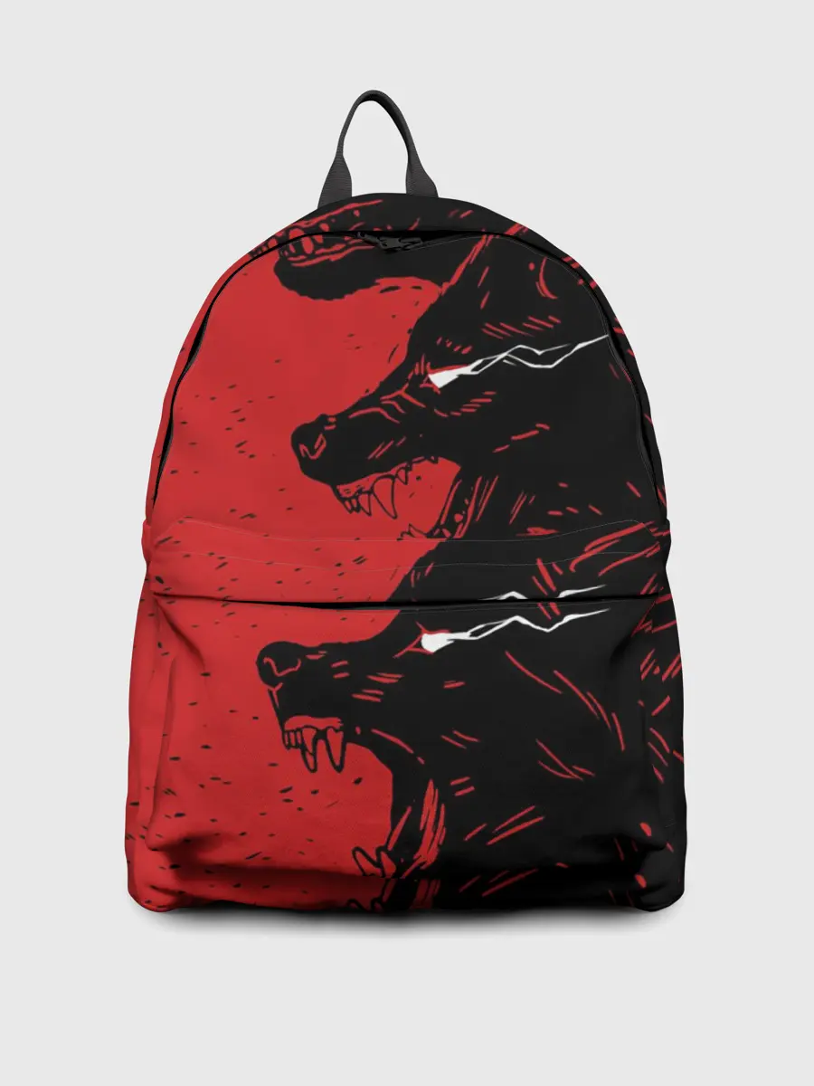 Рюкзак джинсовый / Evil Wolves