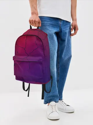 Рюкзак джинсовый / Трещины